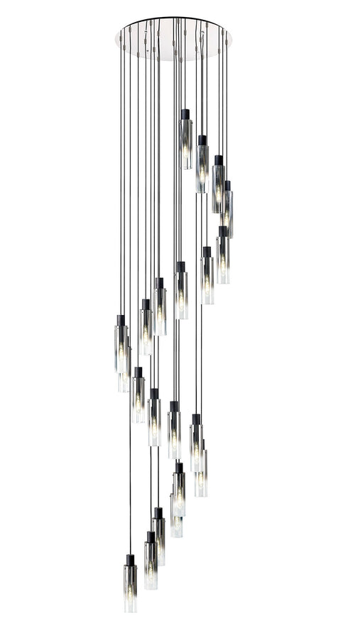 Brooks Slim Round Pendant 21 Light